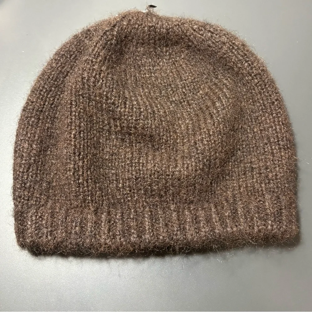 TENSHOPPE Cozy Brown Knit Slouch Beanie